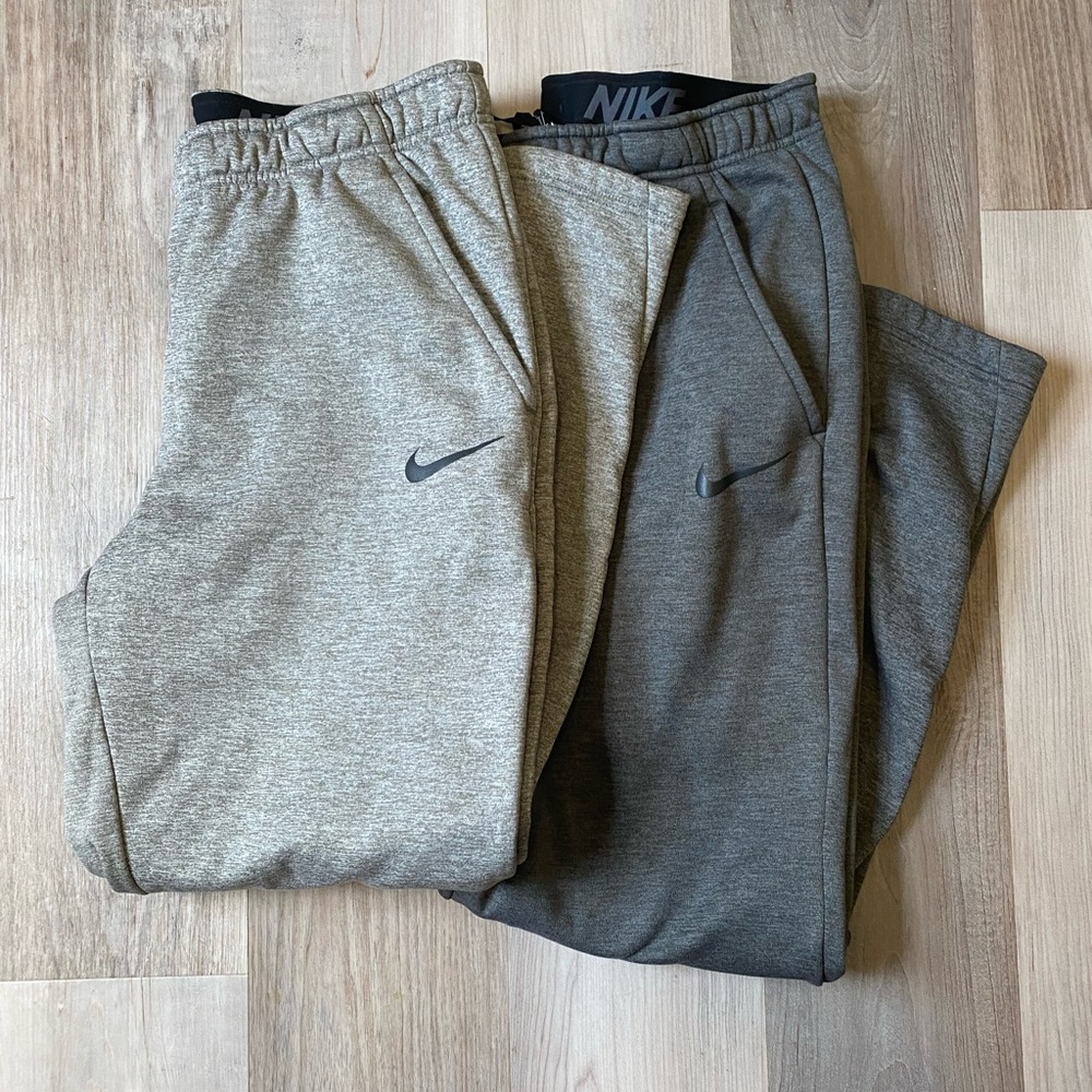 2 mens XL Nike dryfit workout sweats pants